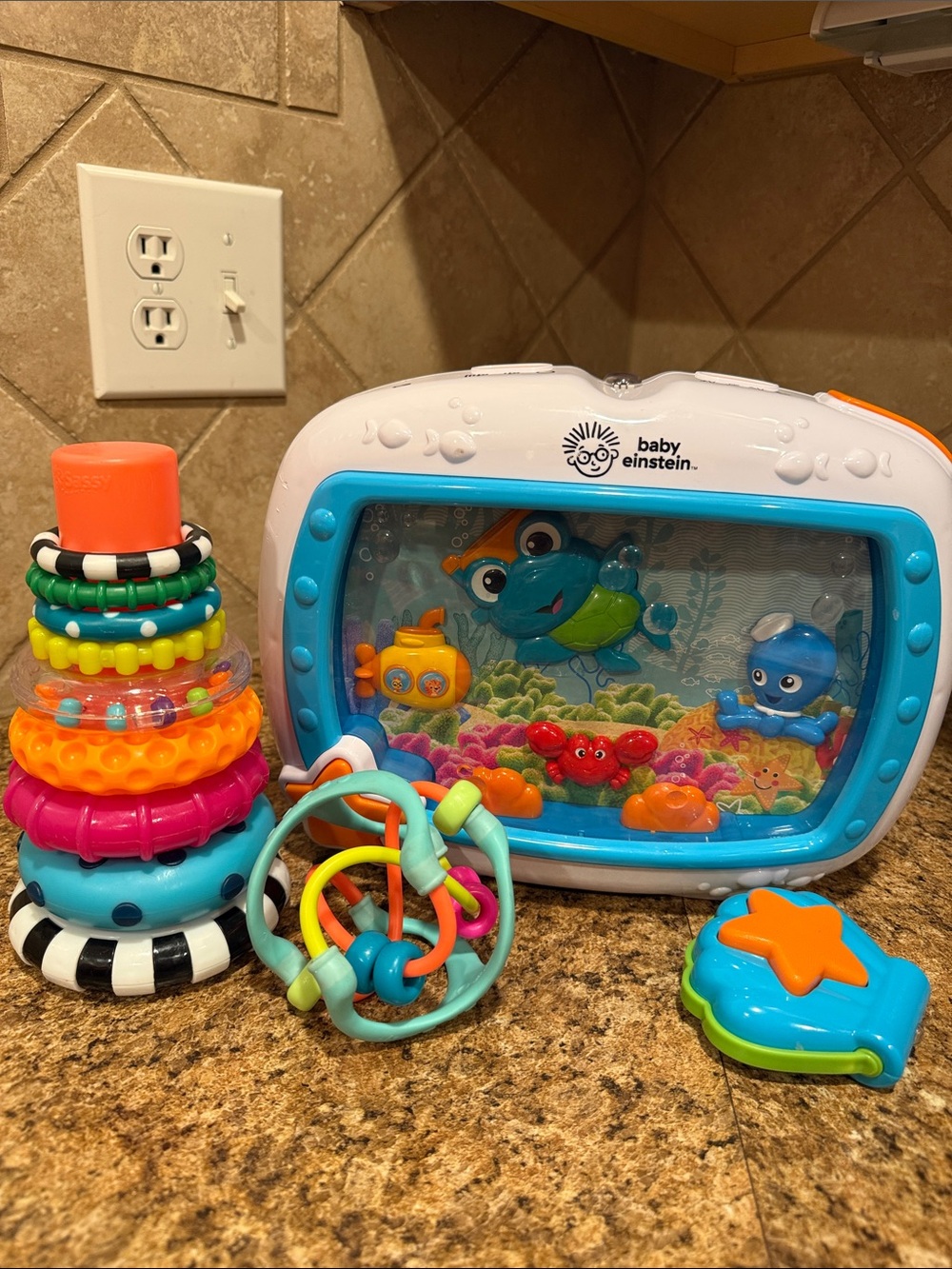 Like NEW Infant Sensory & Sleep Toy Bundle